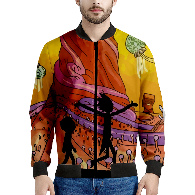 

Shadow Anime Pattern Men s Baseball Jacket High Quality Comfortable Warm Fashion Travel Sports Party Commuter, Black;brown