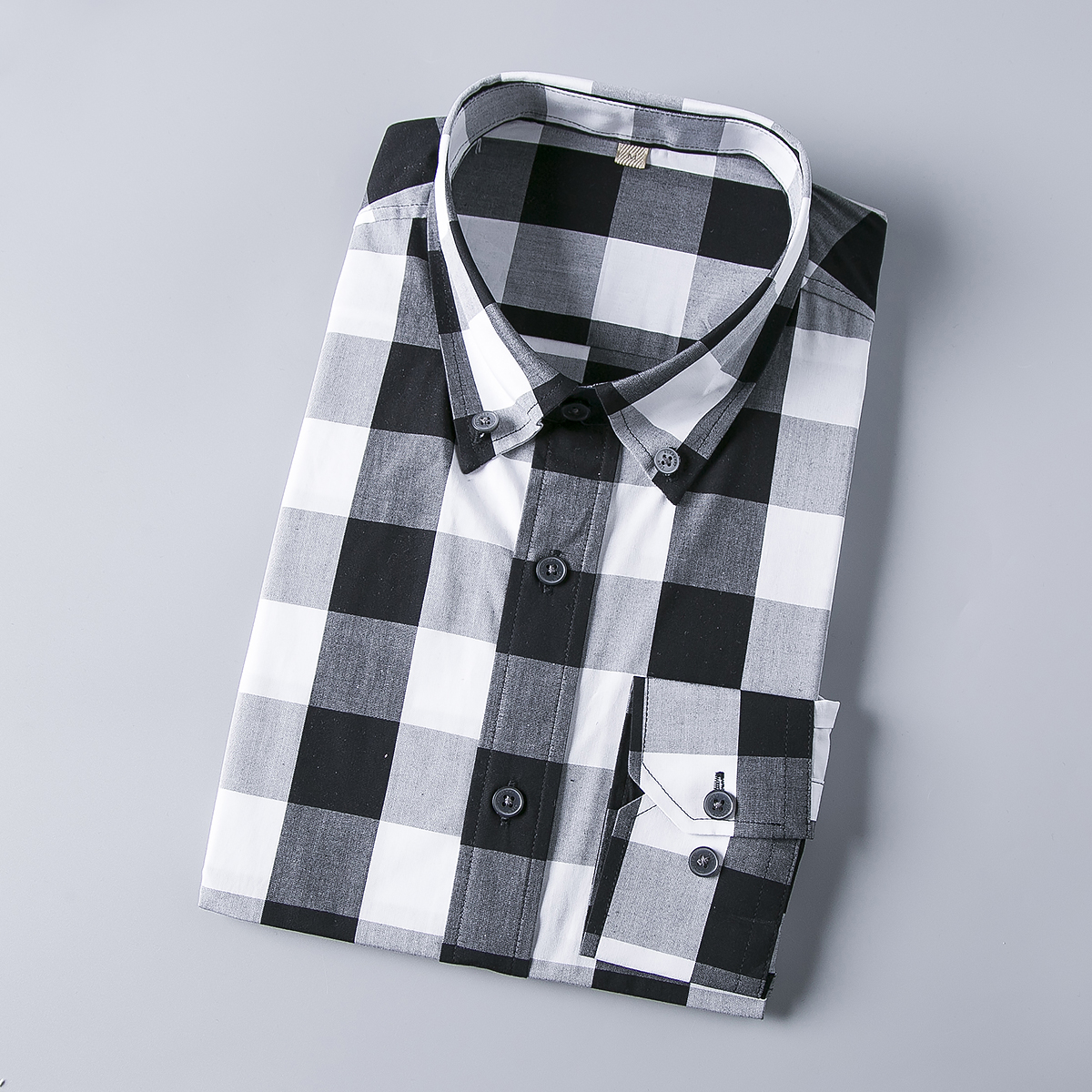 

Spring and summer new design brand shirt men long sleeve casual mens shirt fashion tops shirts male Italy style camiseta chemise.a8, Color