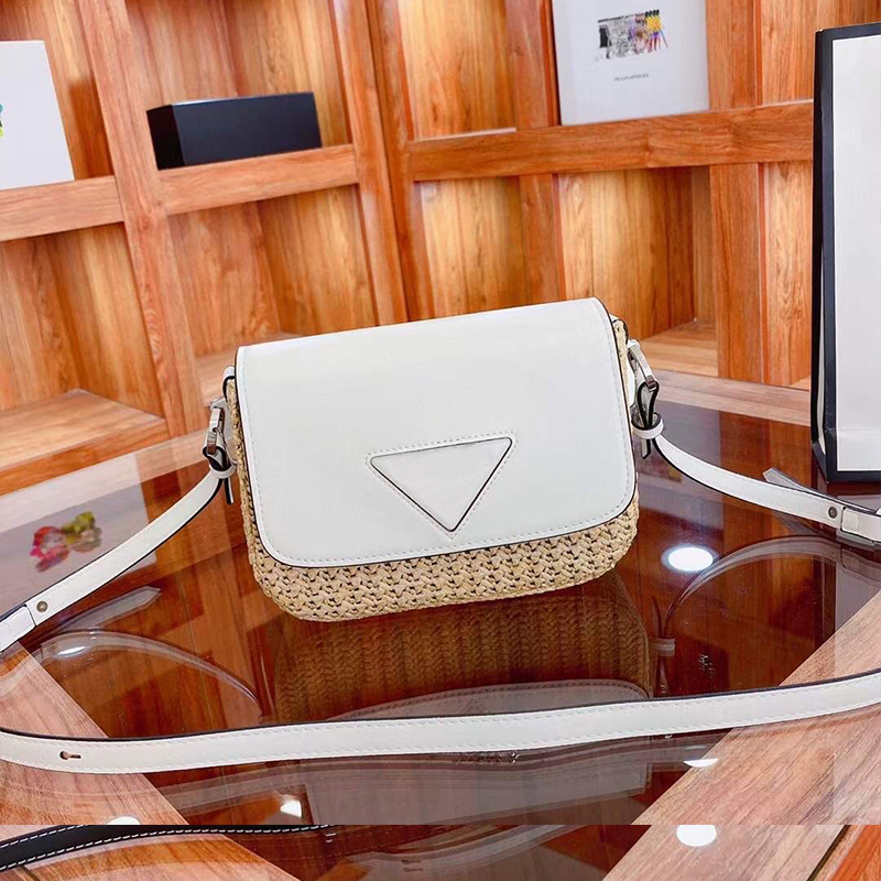 

Top Quality 2 Crossbody Bag 2023 Fashion Trend Handwoven with Leather Sshoulder Bag Wholesale Women's Handbag, Box