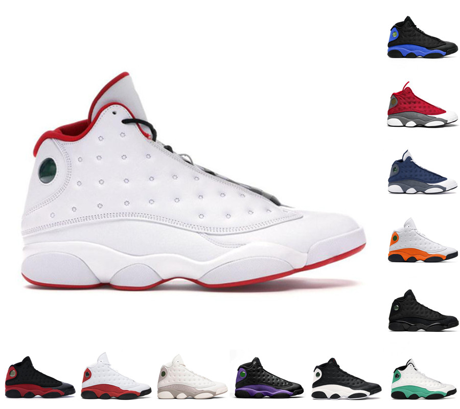 

High quality 13 13s Men Women Basketball Shoes Gym Red Flint Grey Starfish White Lucky Green Sneakers Chicago Class Of Bred Reverse He Got Game Outdoor Trainer, Please contact us