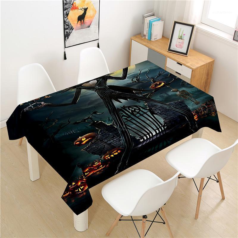 

Table Cloth Halloween Tablecloth Polyester El Picnic Rectangular Covers Home Dining Tea Decoration