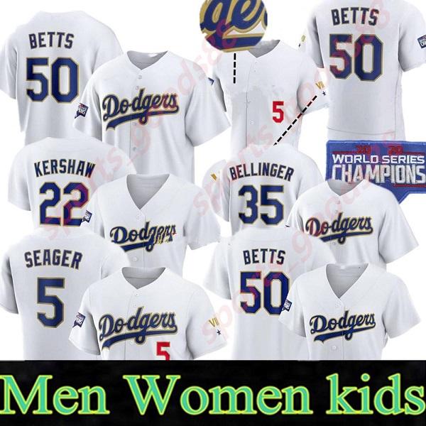 

2021 Men 50 Betts Cody Jersey 35 Bellinger Justin 42 Robinso Turner Clayton Kershaw Walker Buehler Enrique Dodger Baseball Jerseys