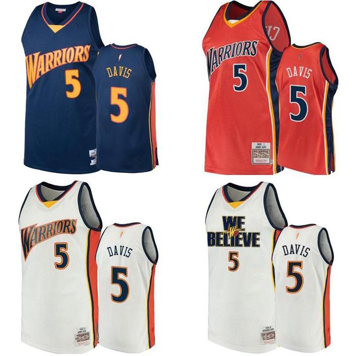 

Custom stitched basketball Jerseys 5 Baron Davis jersey Mitchell & Ness 2006-07 Hardwoods Classics retro Men women youth S-6XL wear