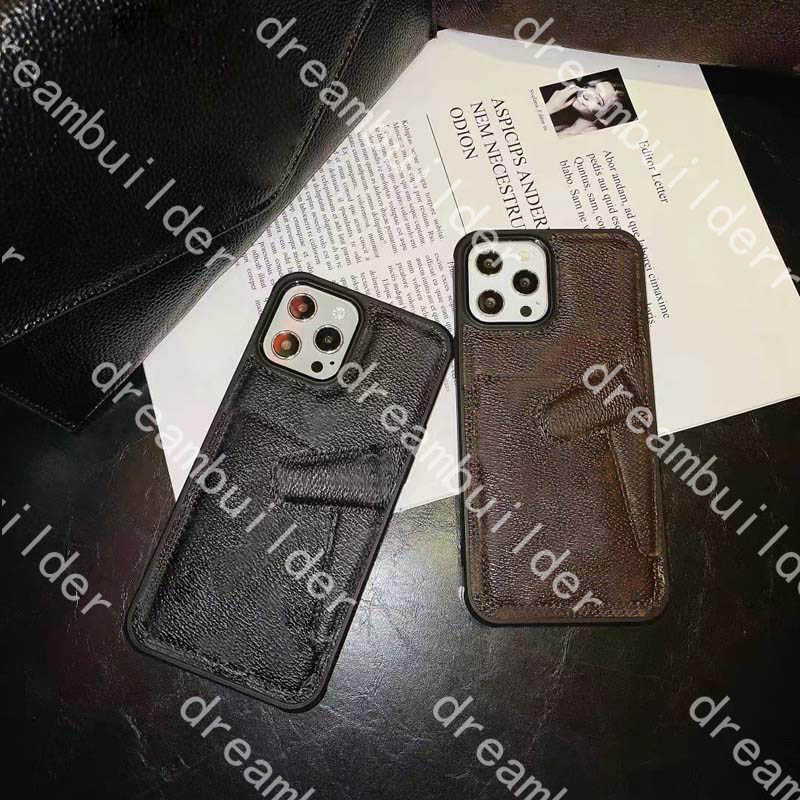 

L fashion phone cases for 12 pro max 12mini mini 11Pro 11proMax 7 8 plus X XS XR XSMAX PU leather case designer shell with card bag