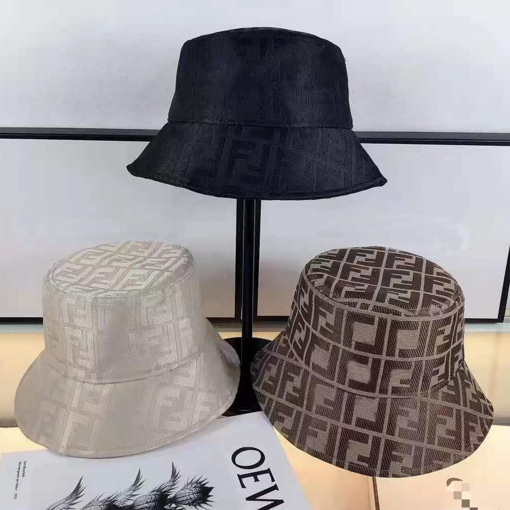 

2021 Bucket Hat Mens Women Bucket Fashion Fitted Sports Beach Dad Fisherman Hats Letter 3Colors Ponytail Baseball Caps Hats Snapback, Blue;gray