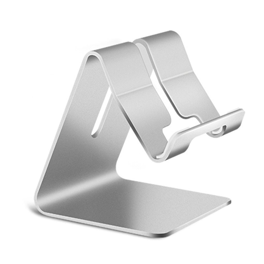 Universal Aluminium Telephone Holder Desktop Mount Dock Antislip Mobile Telephone Stand For Tablet Telephone Support Bullet-image-692412357