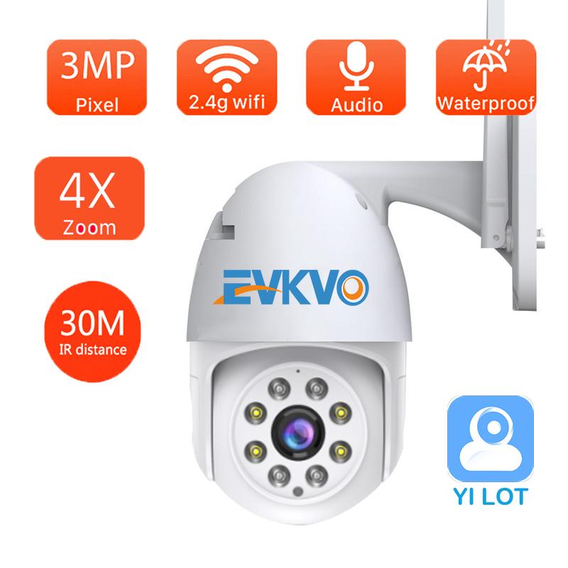 

Cameras 1080P IP Camera Outdoor WiFi Auto Tracking PTZ Speed Dome CCTV Security Surveillance Night Vision Wireless