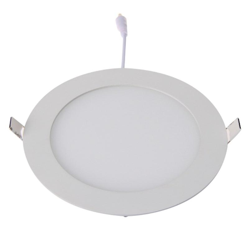 

Lamp Covers & Shades 12W Warm White LED Recessed Downlight Round Flat Thin Ceiling Panel Light