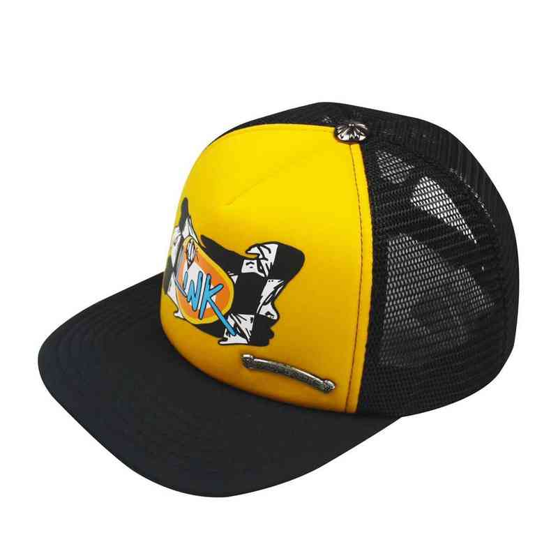 

CH yellow black truck hat Matty boy truck hat mesh silver graffiti flat edge hat Adjustable hats, Blue;gray