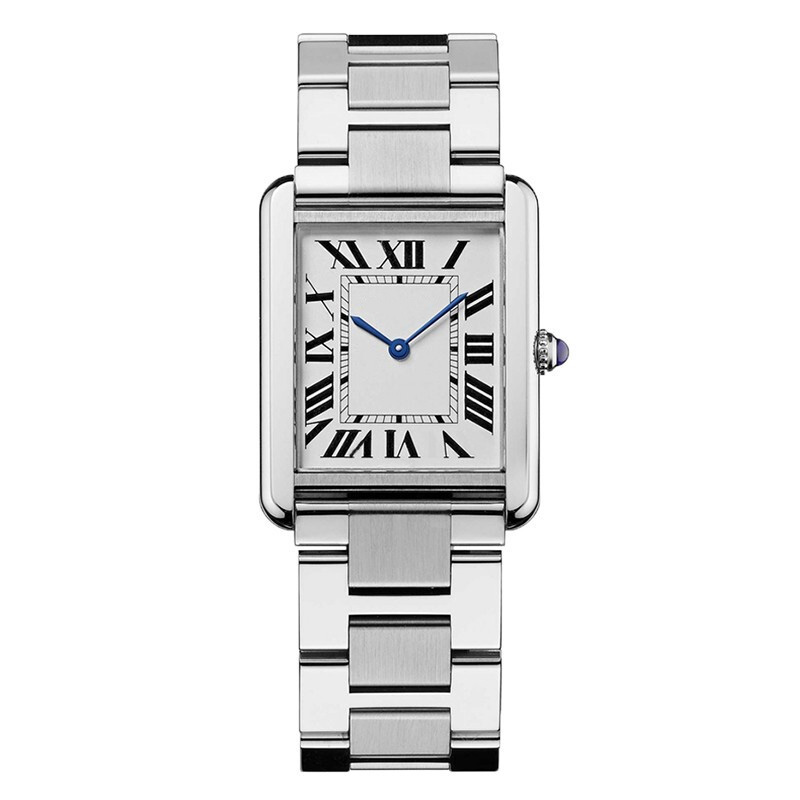 

Stylish ladies men merchant stainless steel watches in multiple sizes choose from different Italian calf wristbands with optional tie-in to present delicate gifts, Box