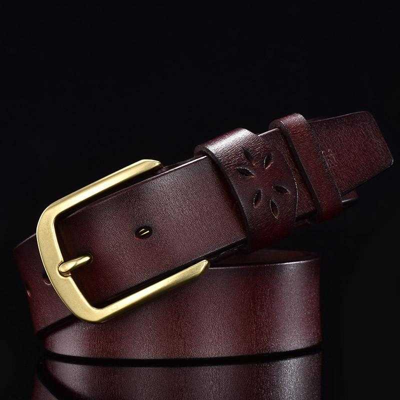 2021 men's fashion designer brand belt & box type ladies leisure letter big gold buckle luxury belts AAA+++688