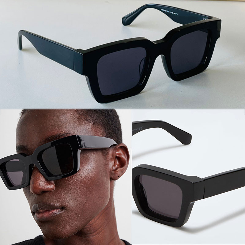 

Designer Off Sunglasses OMRI012 Womens Fashion eyeglasses Luxury Brand All-match Black Frame Mens Glasses Arms Decorative Arrow UV400 With Original Box