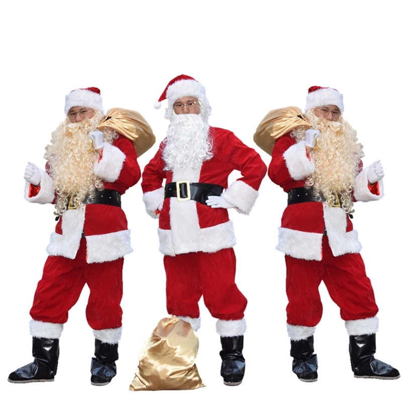Christmas Dress Prom men's performance dress role play Cosplay-image-736757238