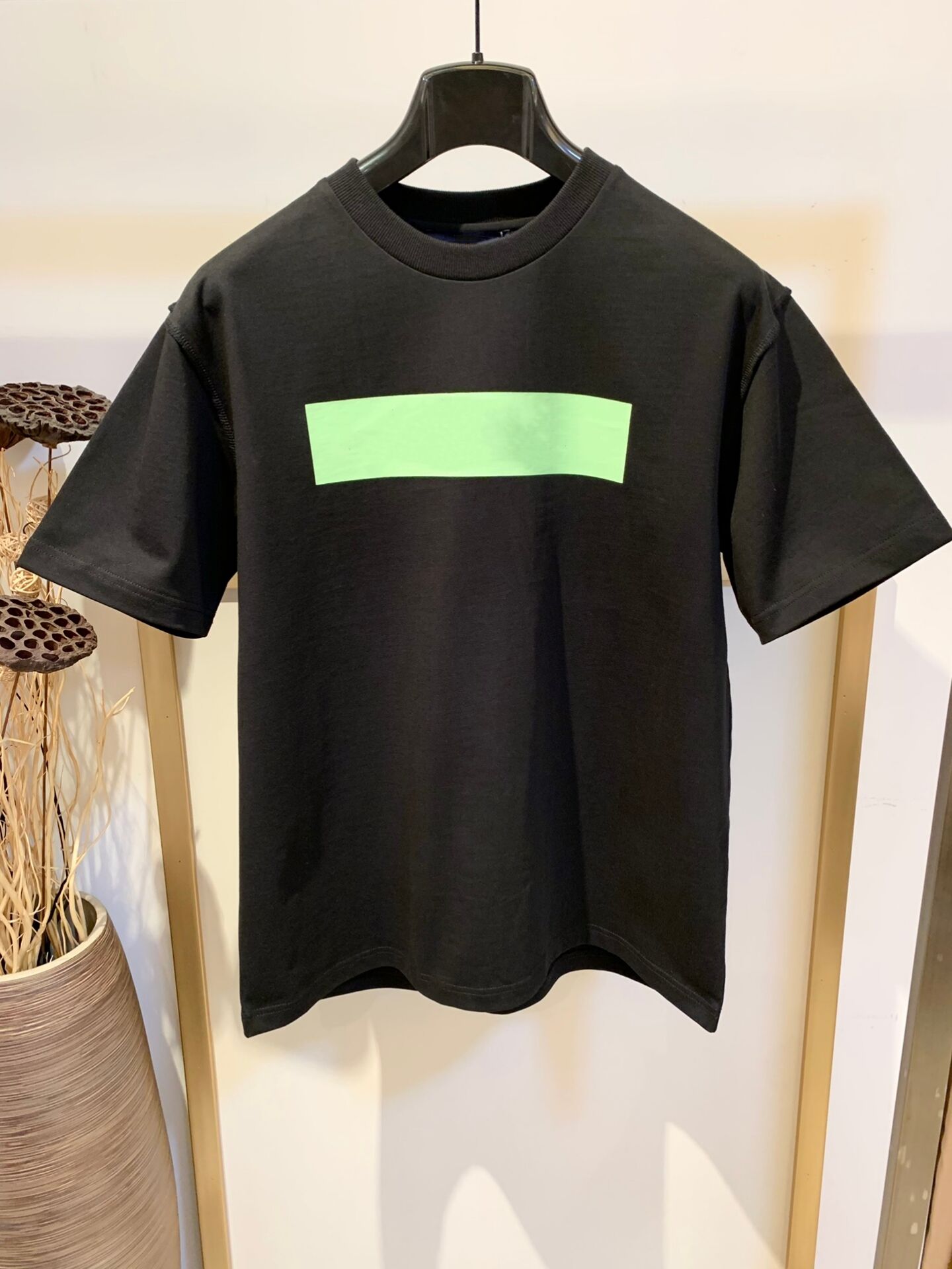 

2022 early spring new fashions men and women High Street t shirts ~ OS SIZE tshirts ~Sleeves T-Shirts Summer Breathable Tee zdll1210., Black