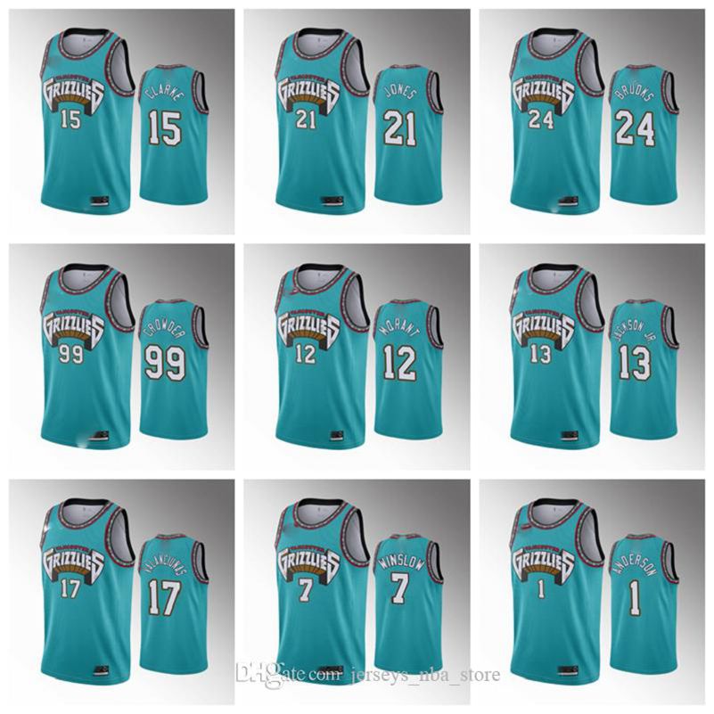 

Ja Morant Jersey MemphisGrizzliesJersey Jaren 13 Jackson Jr. Vancouver Grizzly 2021 CityEditionJersey Uniform, Black