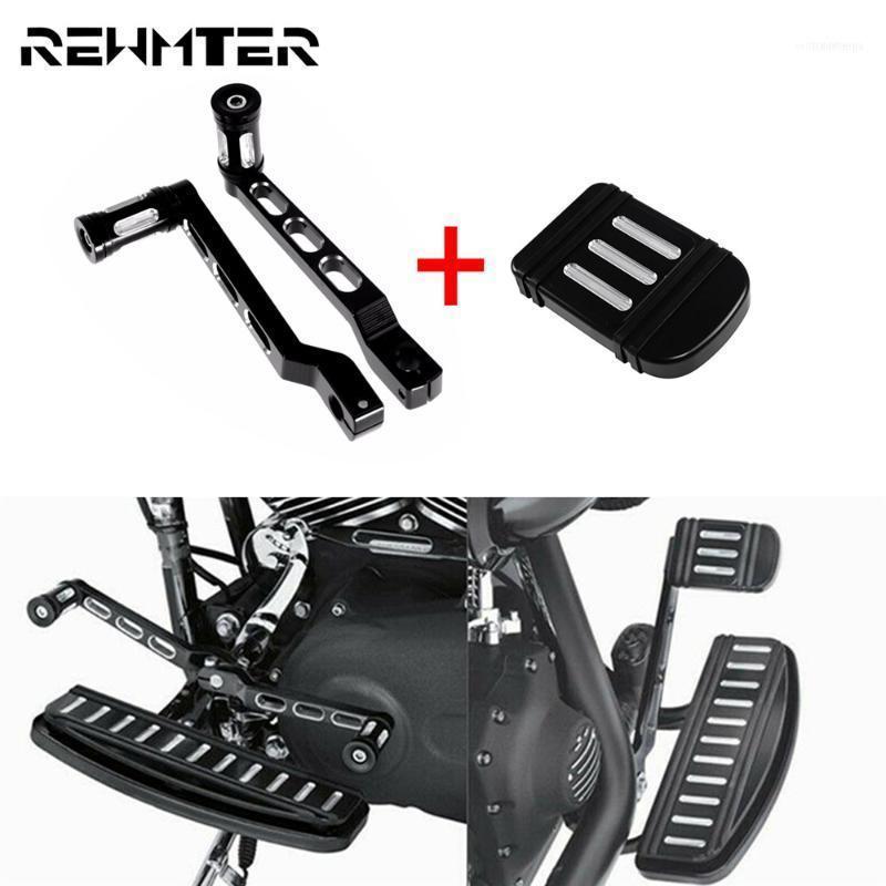 

Pedals Motorcycle CNC Brake Pedal Pad Heel Toe Shift Lever W/ Shifter Pegs Set For Touring FL Softail Trike Electra Glide FLST1