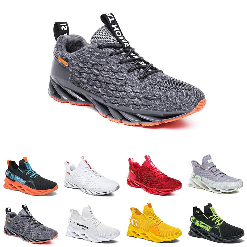 

men women running shoes orange black cream yellow red lemen green wolf grey mens trainers sports sneakers seventy nine, 14