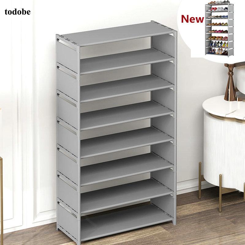 

Clothing & Wardrobe Storage Multi-layer Shoe Rack Metal DIY Dustproof Space Saving Shoes Organizer Holder Shelf Home Furniture Assembly Cabi