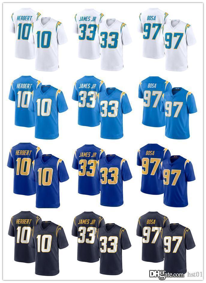 

Men Los AngelesChargersjersey 33 Derwin James 10 Justin Herbert 30 Austin Ekeler 13 Keenan Allen 97 Joey Bosa Football Jerseys, Black;red