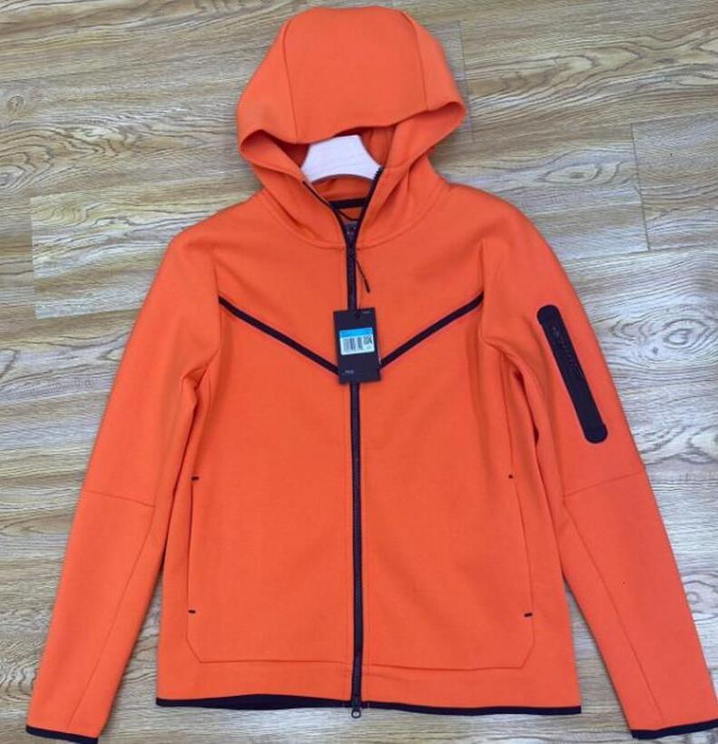 

Hoodies M-xxl Tech Fleece Full-zip Solid Men Jackets Sweatshirts 2 Colors, Gray