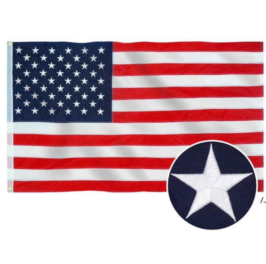 

American Stars and Stripes Flags USA Presidential Campaign Banner Flag for President Campaign Banner 90*150cm Garden Flags AHB6211