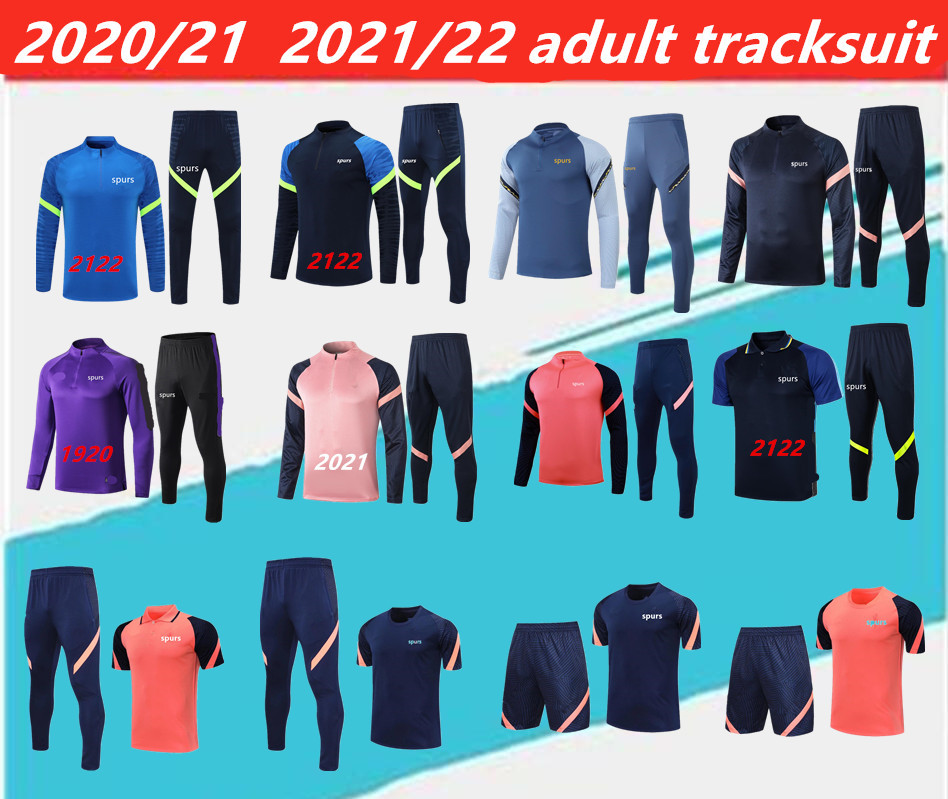 

2021/2022 spurs adult tracksuit del Chandal 1920 2021 CELSO NDOMBELE Polo shirt Football jackets Training suit jogging.