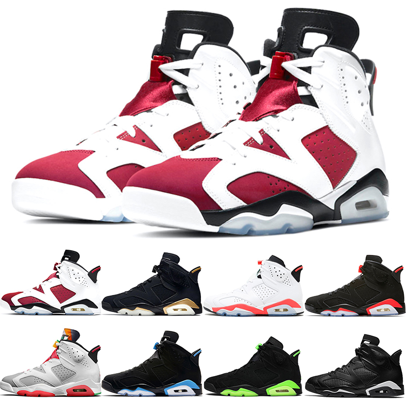 

Basketball Shoes 6s Mens Trainers 6 DMP Carmine Hare UNC Triple Black Infrared Electric Green Sport Athletic Sneakers Size 40-47, #5 hare