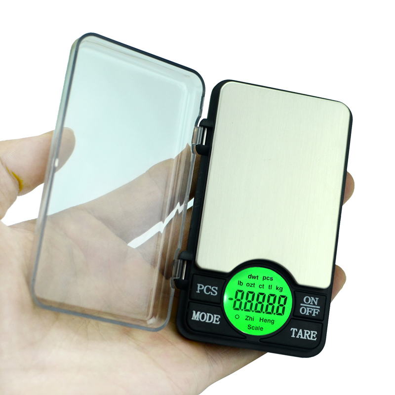 

Mini Precision Digital Scale 600g/0.01g Jewelry Gold Silver Coin Gram Balance Pocket Size LCD Display Electronic Scales