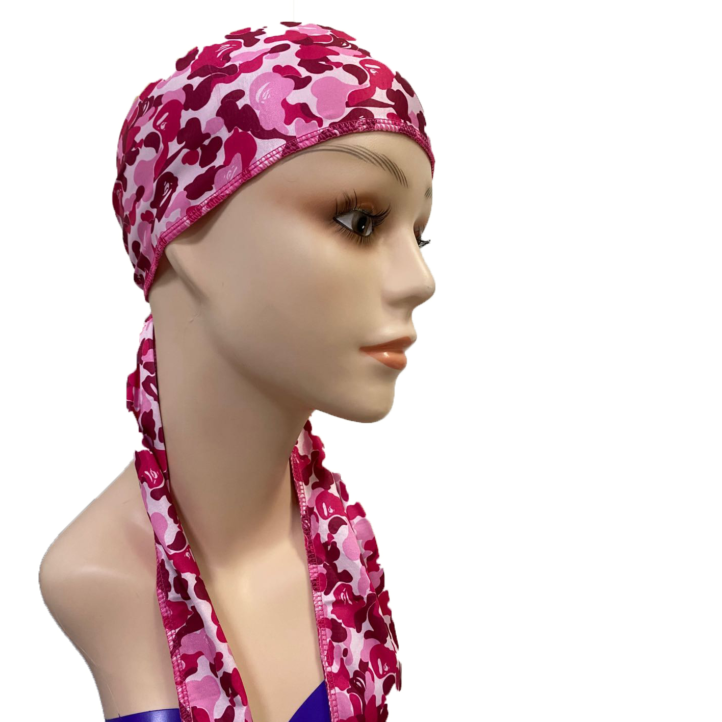 

#81-#100 100color Wholesale Designer Silky Durag Headband Pirate Hat Bandanas for Men and Women Long Tail Durags Du-Rag Bandana Headwrap Hip Hop Head Wraps