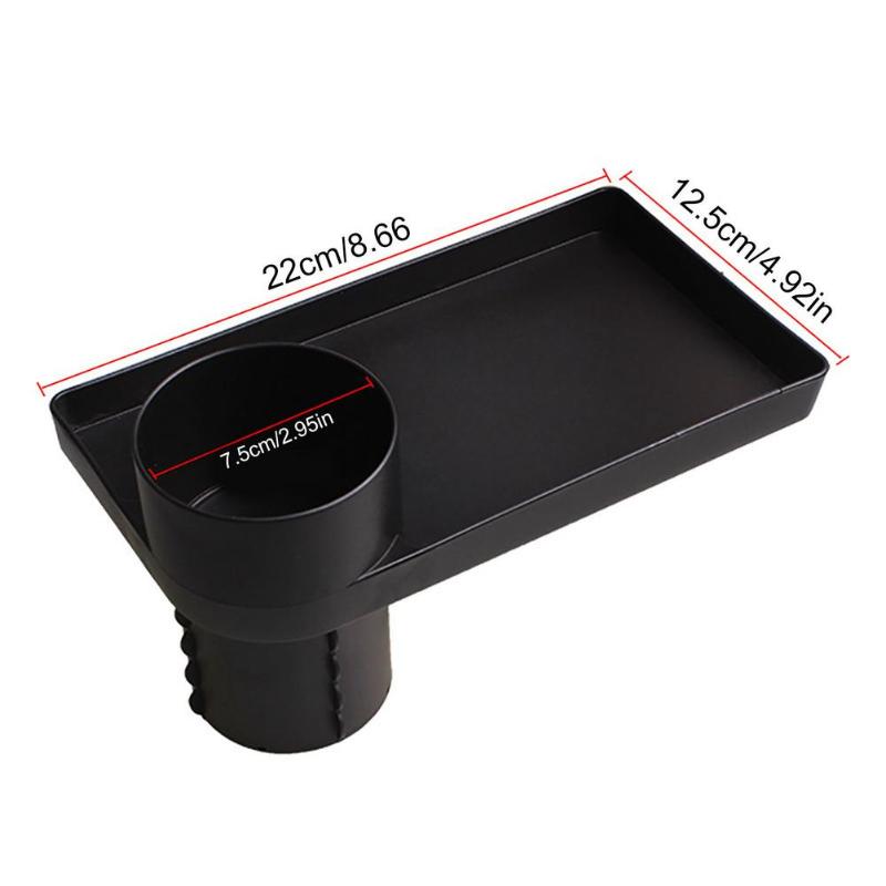 

Car Organizer Cup Holder Tray For Space-saving Eating Useful Auto Accessory With Stable Placement Cars Trucks RVs. SU
