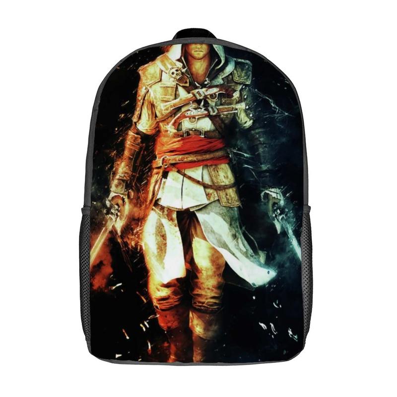 

Backpack Creed Backpacks Runner Print Leisure Polyester Elementary School Bags