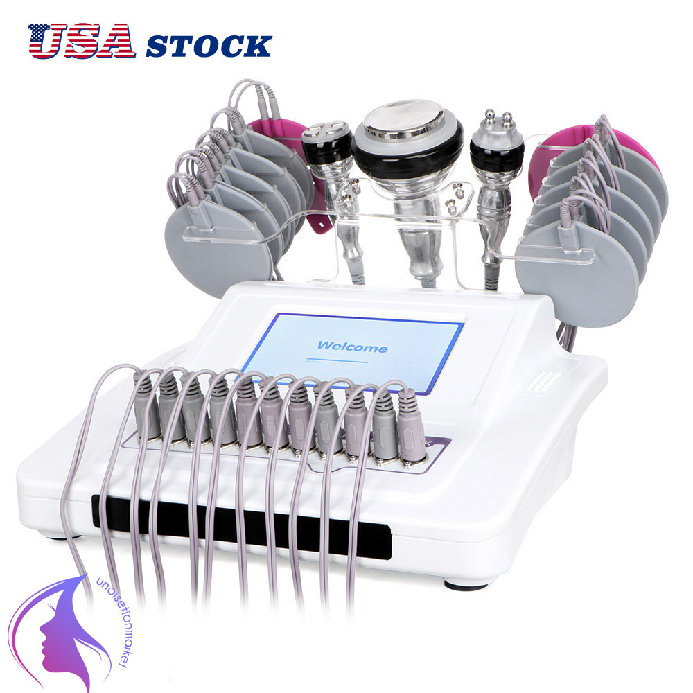 

5IN1 Ultrasonic 40K Cavitation RF Cellulite Electric Current Slimming Machine