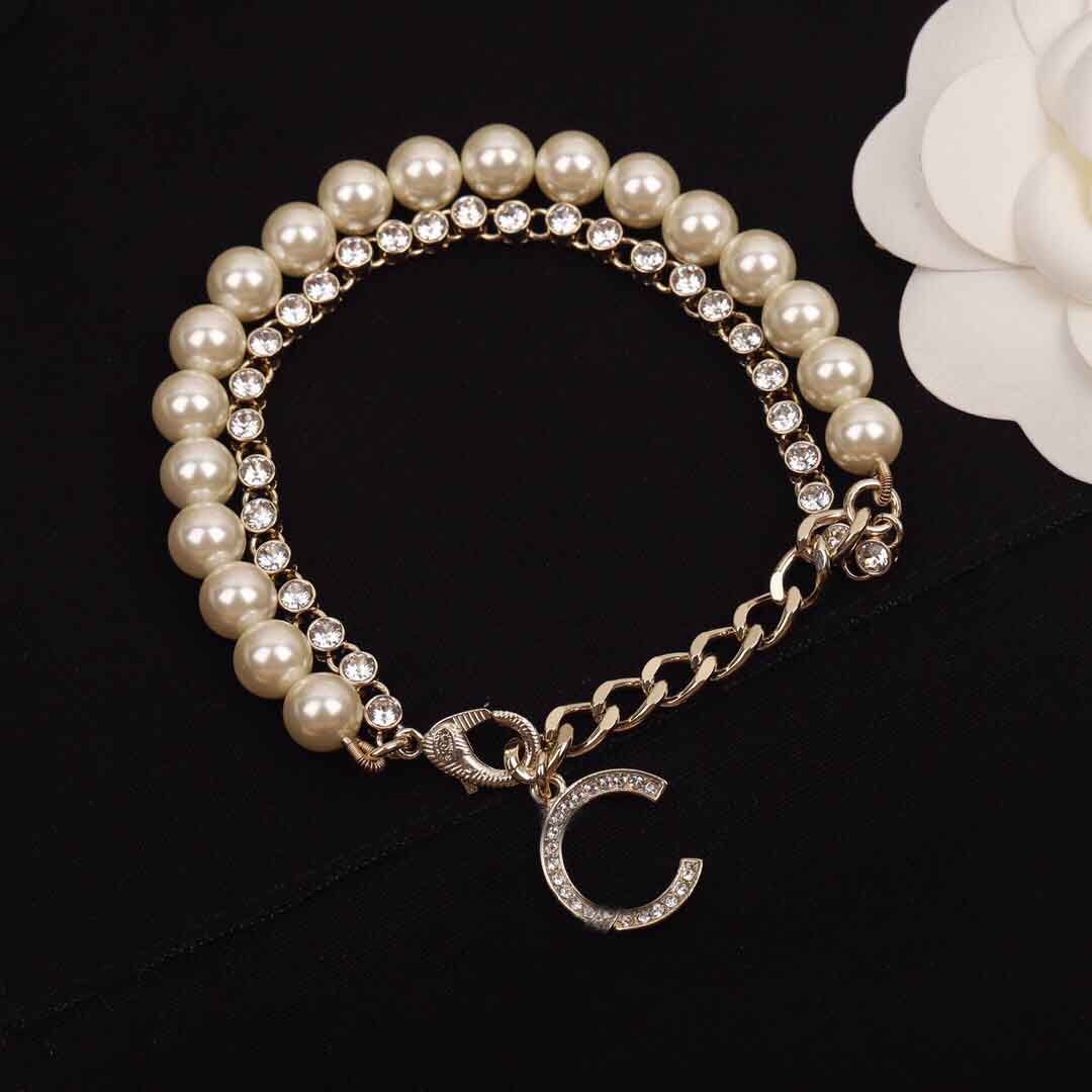 

2022 Top quality charm pendant necklace doulbe layers with diamond and nautre shell for women wedding jewelry gift have box stamp PS7283