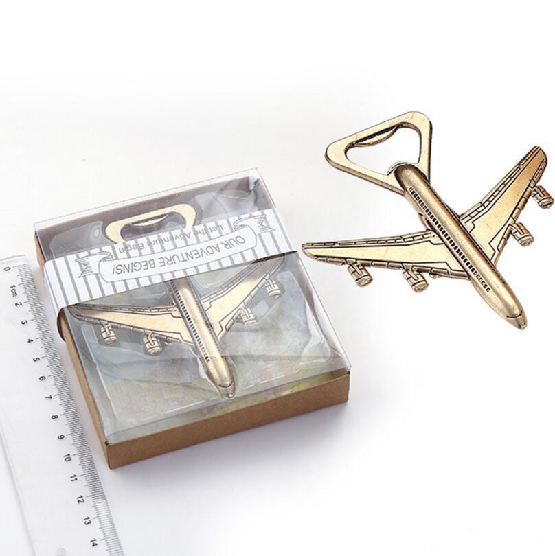 

Airplane bottle opener 2 styles plane shaped beer opener for Wedding guests' favor gift giveaways