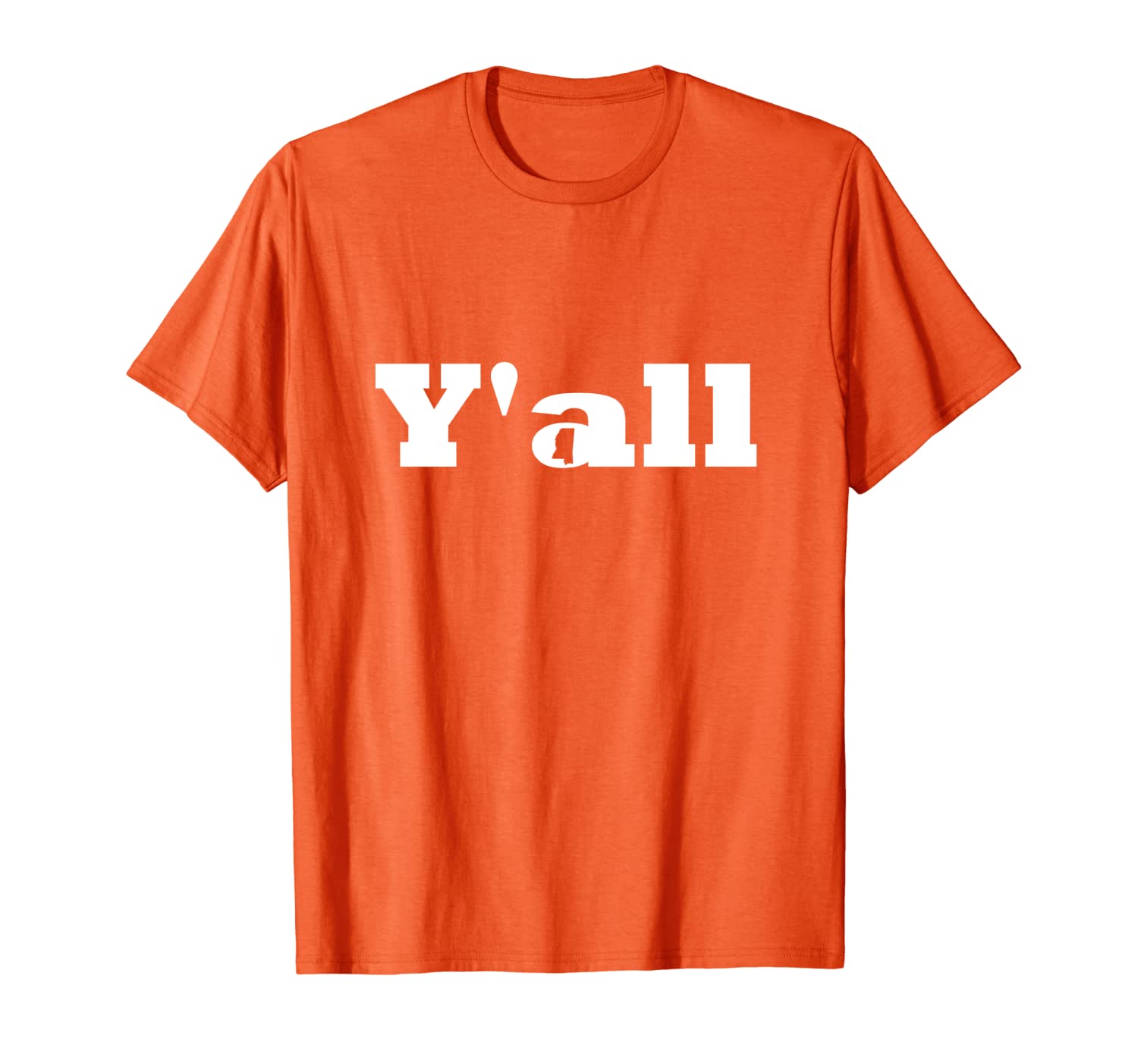

mississippi y'all state outline t-shirt, White;black