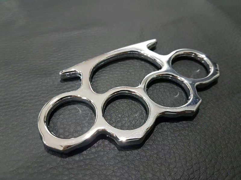 

About Weight 86g Silver Gold and Black Thin Steel Brass knuckle dusters Self defence Protective Gear