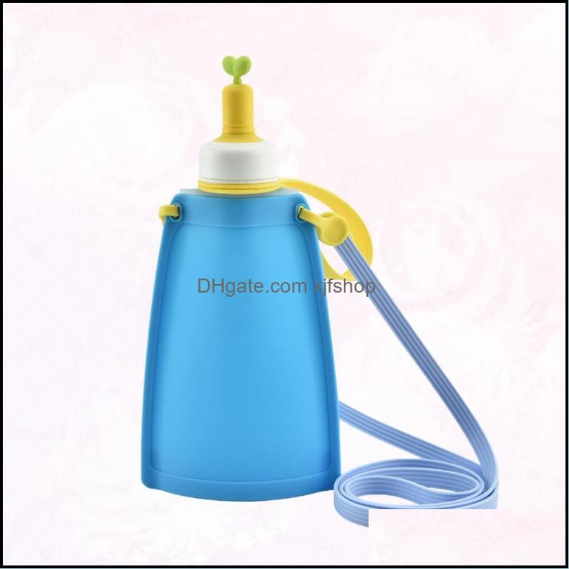 

& Outdoorsblue Children Foldable Sile Water Bag Carrier Portable Drinking Storage Tank Sports Collapsible Container Space- Outdoor Bags Drop, Picture 1