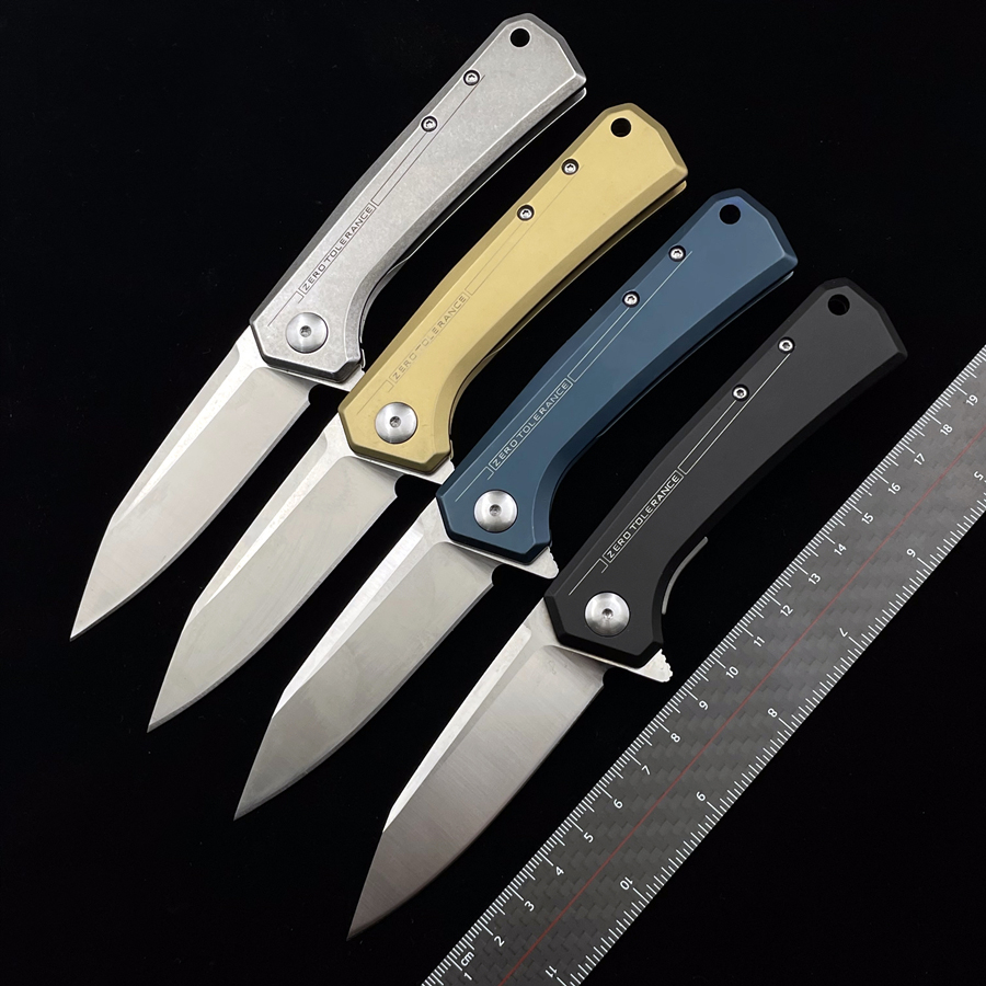 

ZERO TOLERANCE ZT 0808 "Rexford Flipper Steel Folding Knife S35VN Blade Outdoor Camping Hunting Pocket Kitchen Fruit EDC KNIVES