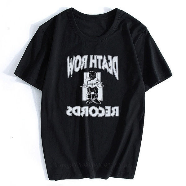 

Death Row Records Tupac 2pac Dre Men's R.I.P T-Shirt Black Short Sleeve T Printed Cotton Top Music Tee Rap Shirt