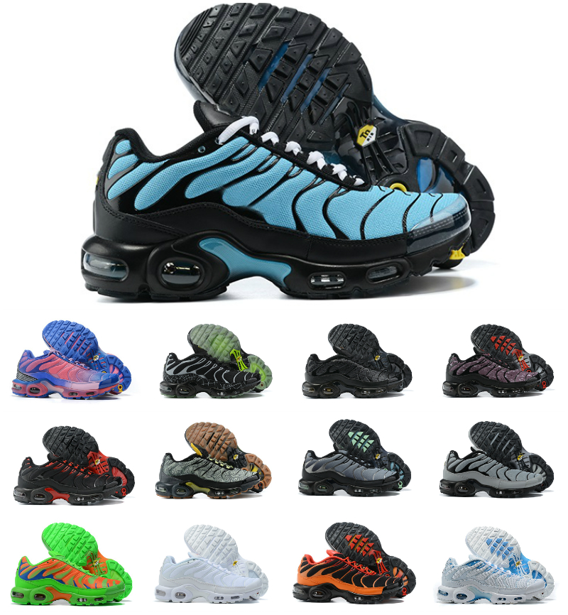 

Tn Plus Mens Running Shoes triple black white True Green Worldwide hyper Royal bule Oreo Trainers Tns Ultra University Red Men Sail Chaussures Requin Sports Sneakers, T-n001