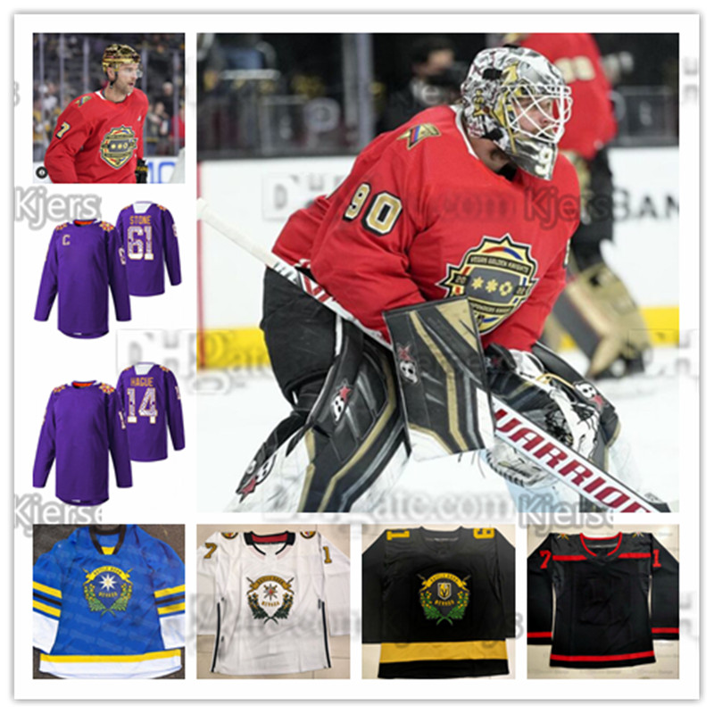 

90 lehner Hockey JERSEY 61 Mark Stone 71 William Karlsson 67 Max Pacioretty 29 Marc-Andre Fleury Robin Lehner Smith first responders Nights hispanic heritage jerseys, Women 2021 first responders nights