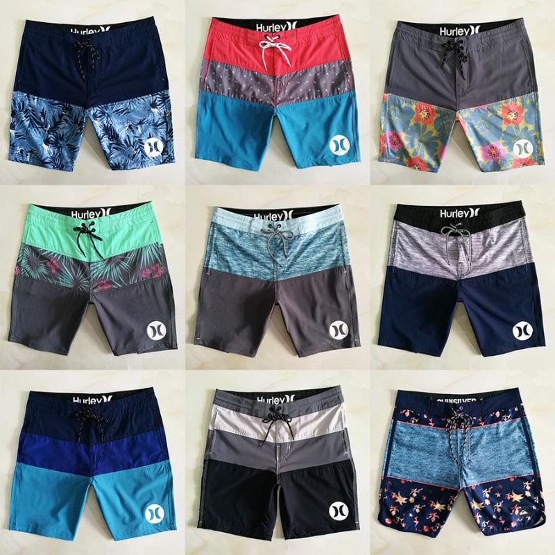 

Hurley Mens Swimwear Swim Shorts Trunks Beach Board Swimming Pants Swimsuits Running Sports Surffing Men's, White;black