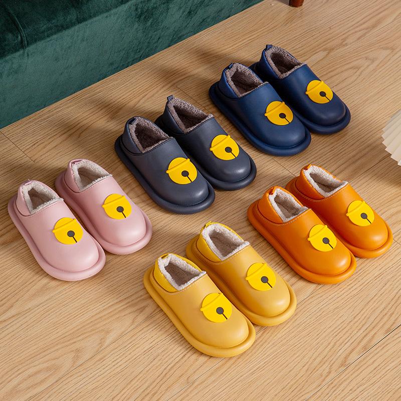 

Slippers EVA Couple Cotton Cartoon Bell Detachable Home, Cartoon orange