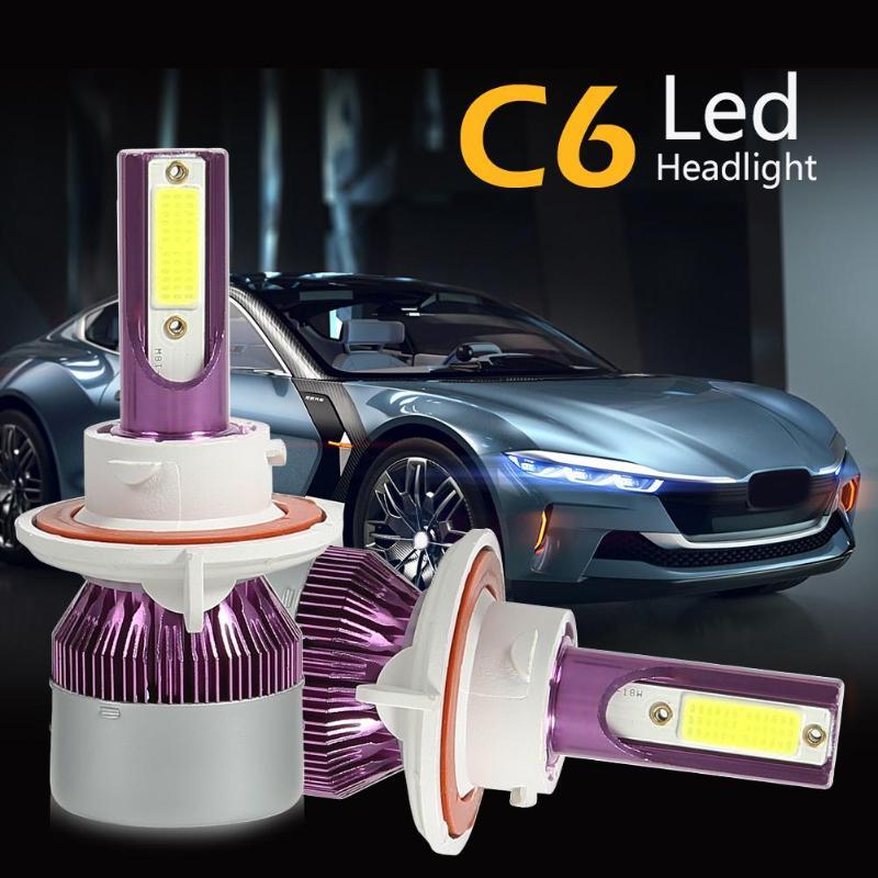 

Car Headlights VODOOL 2Pcs LED Headlamp Fog Light H7 H11 H1 H3 H13 H4 Headlight Bulbs 72W 6500K 4000LM 9005 9006 9004 9007 5205 880