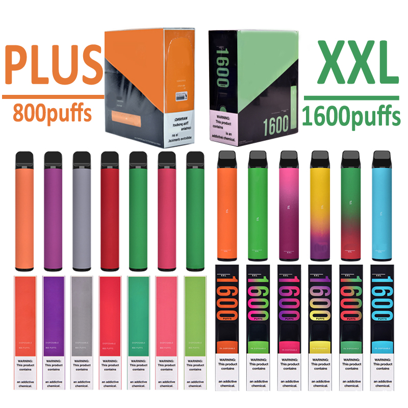 

Puff Bar XXL Plus 1600 800 puffs Disposable Vape Electronic Cigarette Device Vape