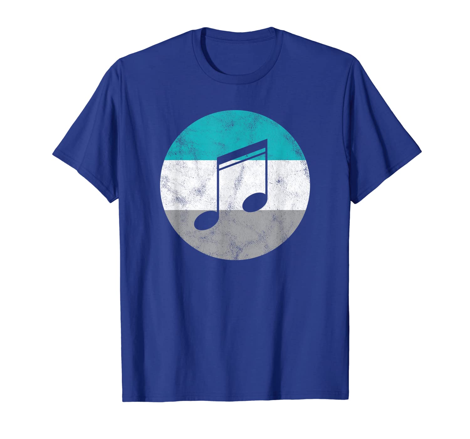 

music note retro gift for men women boys girls t-shirt, White;black