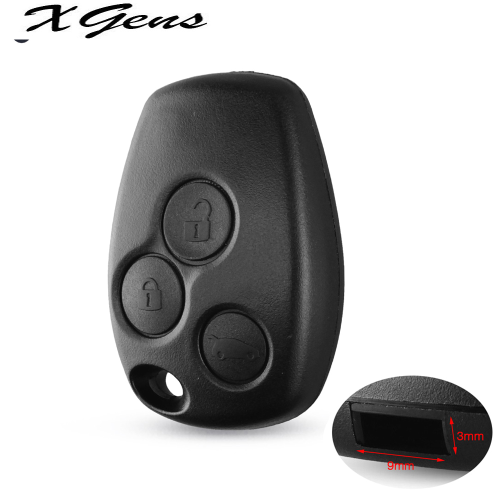 

New 3 Button Remote Key Shell Case For Renault Megane Modus Espace Laguna Duster Logan DACIA Sandero Fluence Clio Kangoo, Other