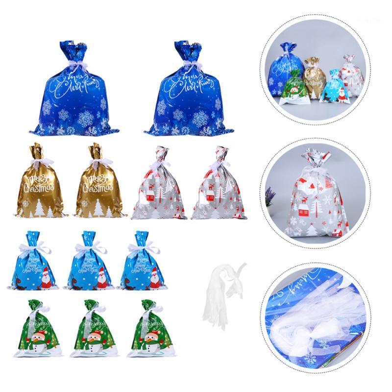 

Gift Wrap 1 Set 24 Pcs Christmas Candy Bags Wrapping (Assorted Color)