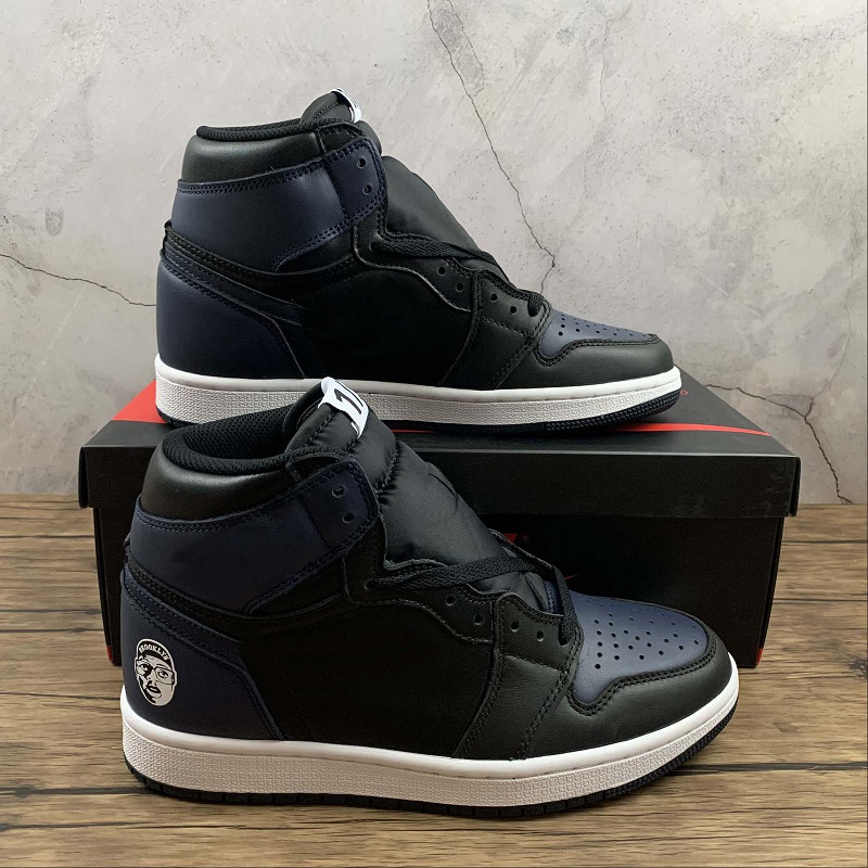 

top quality 4 SE University Blue Men Basketball Shoes 705588-550 1 MID FEARLESS 1s outdoor sneakers With Original Box us 7-12, Black bue