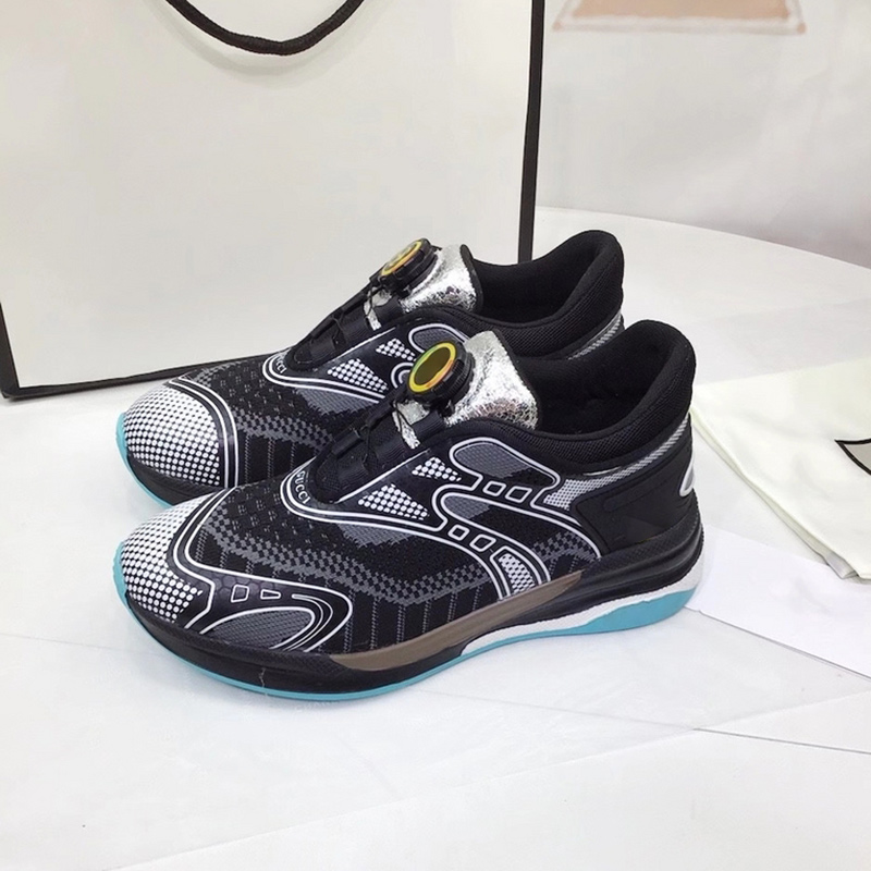 

Classic Top quality soft casual sports shoes men real leather sneakers Loafers lace up women fashion luxurys designers shoe womens with box Size 35-46